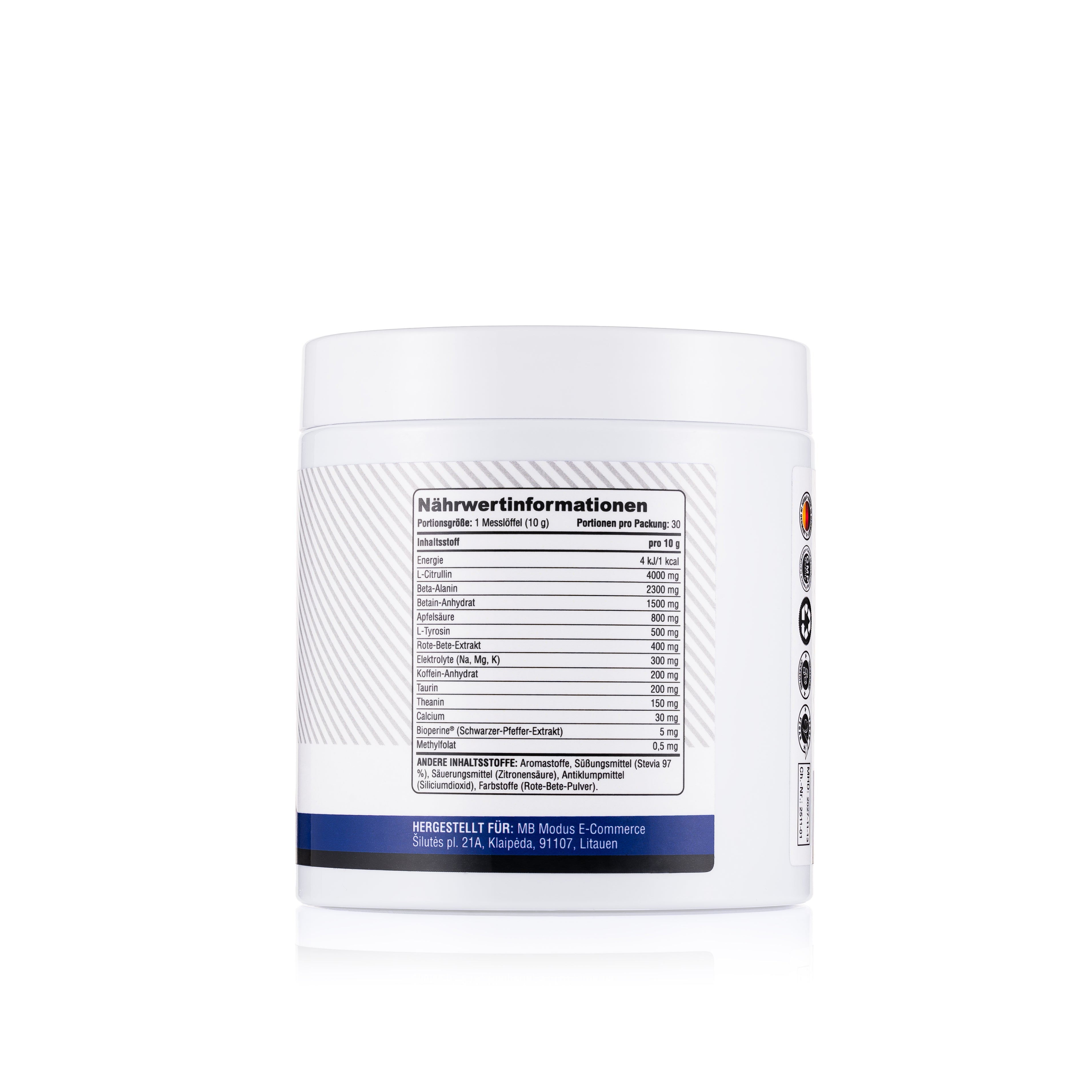 Polvo preentrenamiento M17 Performance Blend