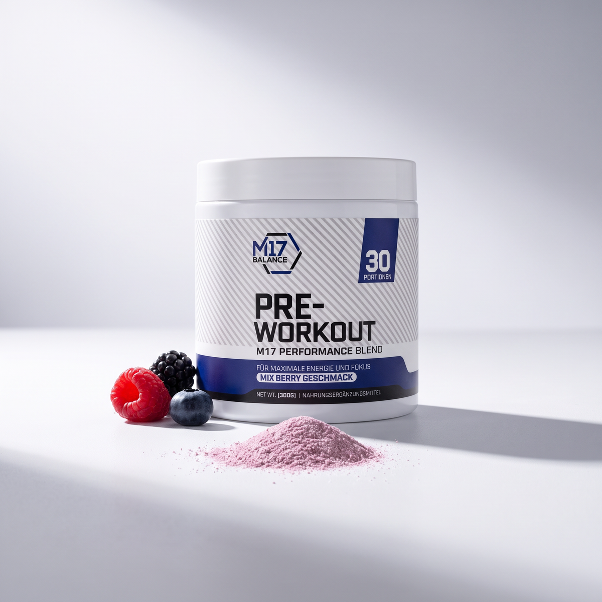 Polvo preentrenamiento M17 Performance Blend